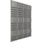 Ekena Millwork 19 5/8in. W x 19 5/8in. H Stacked EnduraWall Decorative 3D Wall Panel Covers 2.67 Sq. Ft. WP20X20SDCST - alternate 2